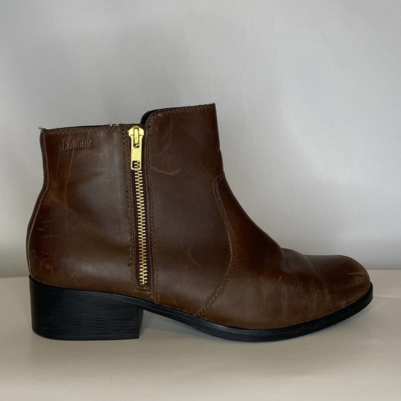 Camper Waterproof Leather Ankle Boots - Picture 5 of 13